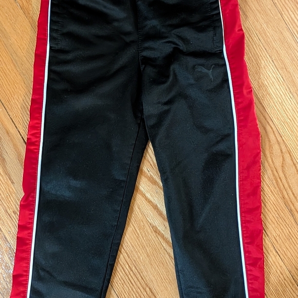 Red and Black Puma Tracksuit for Kids - Picture 5 of 6